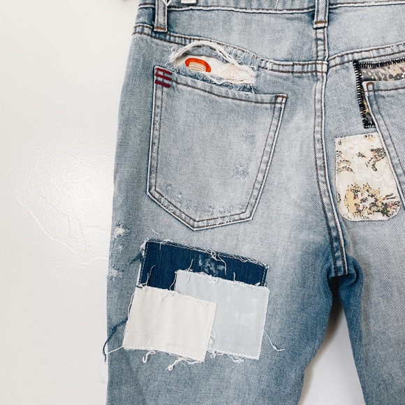 BDG low - mid rise patchwork straight relaxed leg jeans - Picture 10 of 14